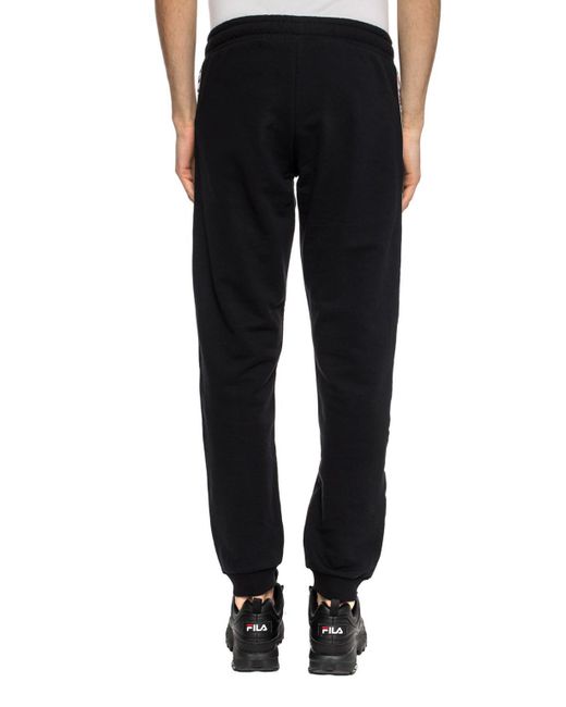 fila men's sweatpants with drawstring waist