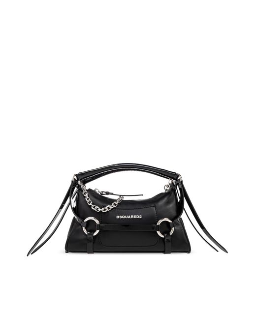 DSquared² Black Handbag With Logo