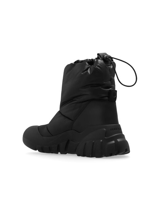 Ferragamo Black ‘Deode’ Snow Boots