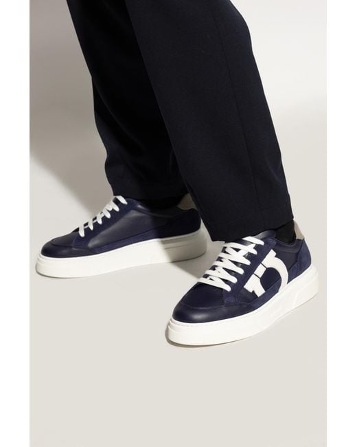 Ferragamo Blue Trainers for men