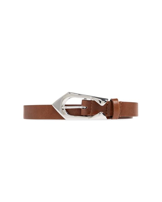 IRO Brown Leather "Cuff" Belt