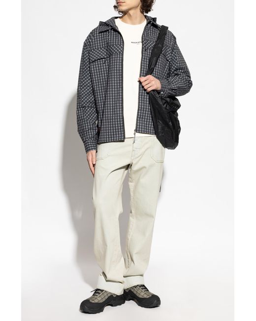 Maison Kitsuné White Sweatshirt With Logo for men