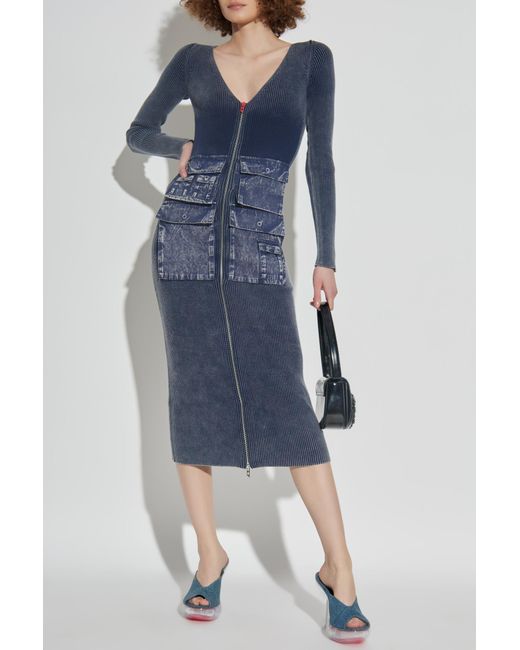 DIESEL Blue Dress 'M-Melti-Ls'