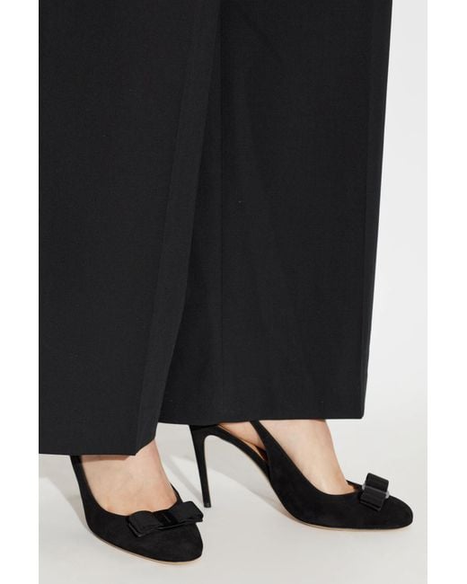 Ferragamo Black Heeled Shoes 'Vibily'