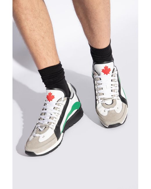 DSquared² Green Legendary Sneakers for men
