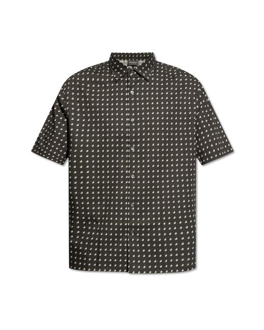 Emporio Armani Gray Short-sleeved Shirt, for men