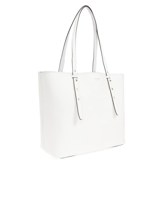 Kate Spade White Shopper Type Bag
