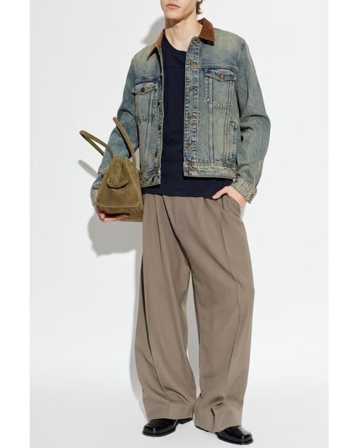 Zadig & Voltaire Blue "Bases" Denim Jacket for men