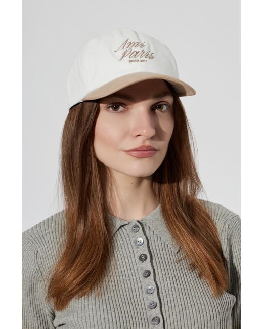 AMI White Baseball Cap