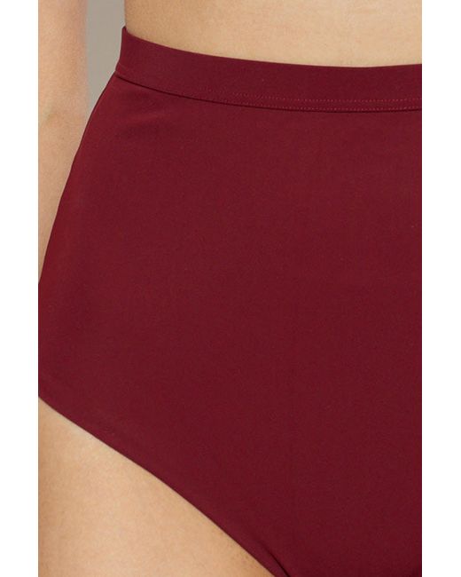 Jil Sander Red Bikini Bottom