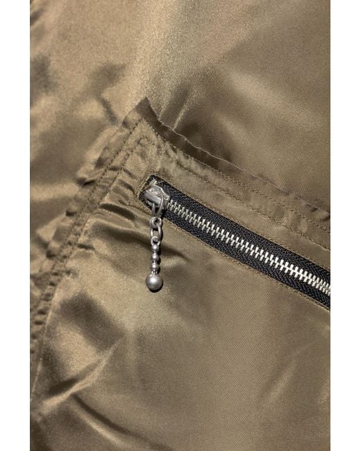 AllSaints Green 'Fallon' Rain Jacket for men