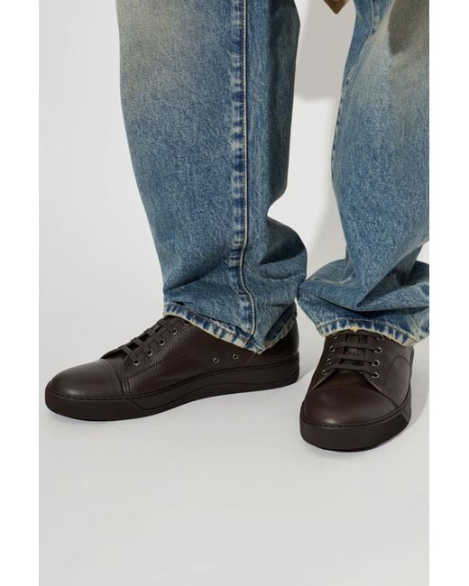 Lanvin Brown "Dbb1" Leather Sport Shoes for men