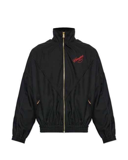 Willy Chavarria Black Wool Jacket 'Ruff Rider' for men