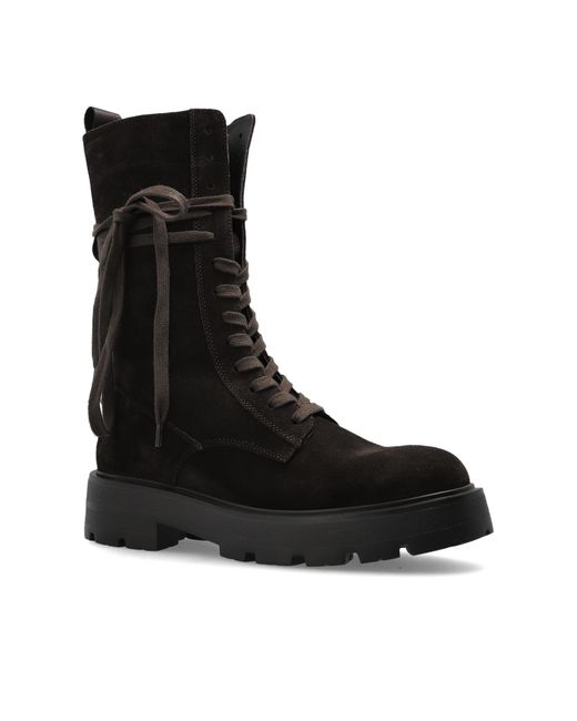 Bogner Black Suede Ankle Boots 'Riga'