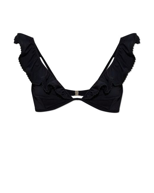 Melissa Odabash Black Bikini Top "Pompano"