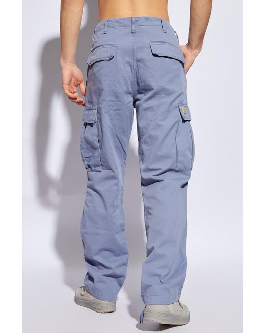 Carhartt Blue ‘Moraga’ Cargo Pants for men