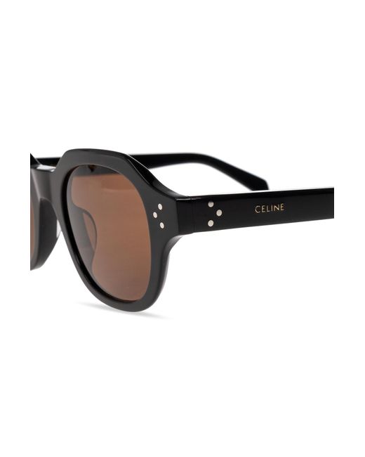 Céline Black '3 Dots Hd' Sunglasses