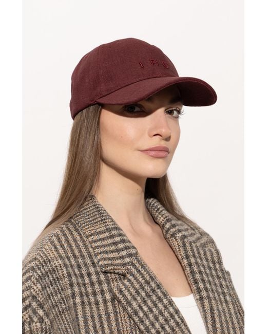 IRO Red Baseball Cap