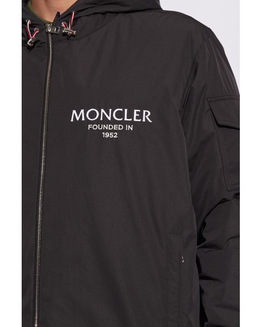 Moncler Black 'granero' Jacket, for men