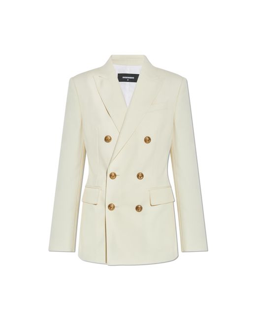 DSquared² Natural Wool Blazer