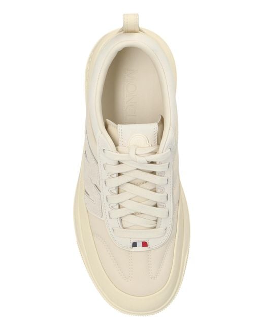 Moncler Natural Sports Shoes With Logo