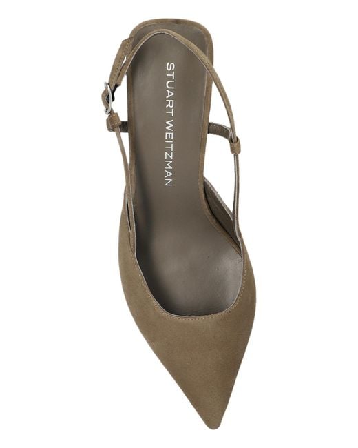 Stuart Weitzman Natural "Vinnie" Shoes
