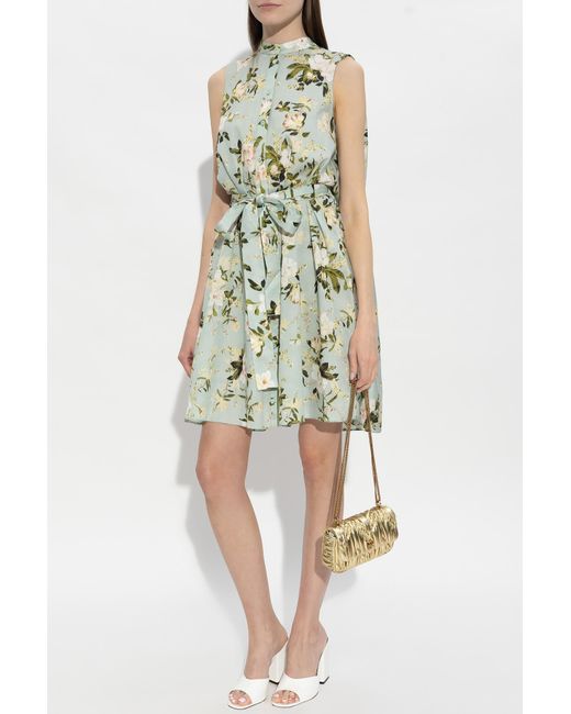 Erdem top floral dress