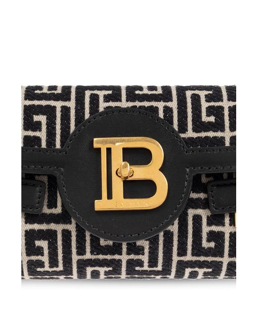 Balmain White Shoulder Bag "B-Buzz 23"