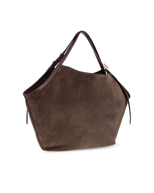 Kate Spade Brown "Deco Tulip" Shopper Bag