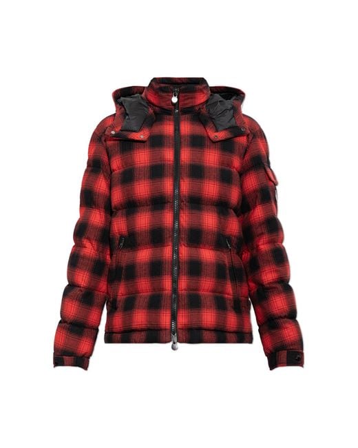 Moncler Red 'Airor' Puffer Jacket for men