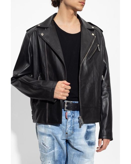 DSquared² Black Trendy Sports Jacket for men