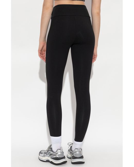 EA7 Black Leggings From The 'Sustainability' Collection