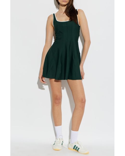 The Upside Green 'Racque Mini' Dress