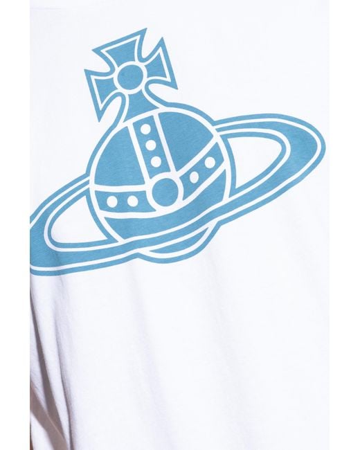 Vivienne Westwood Blue Classic Type T-Shirt