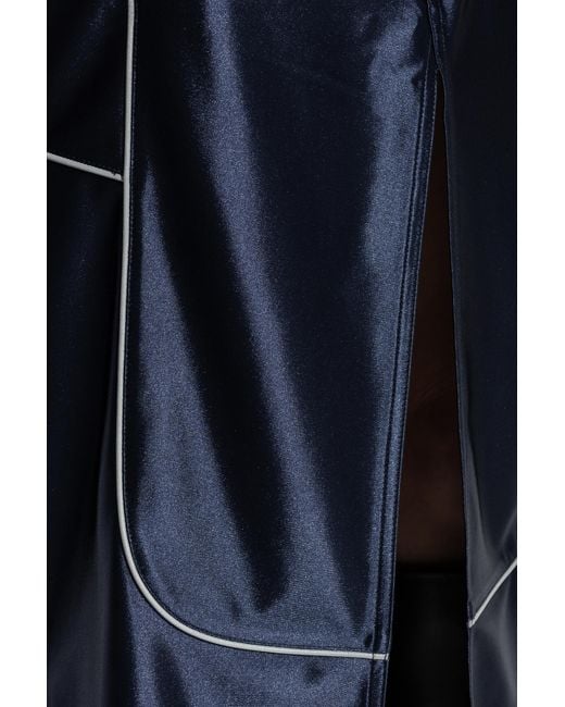 T By Alexander Wang Blue Skirt With Logo