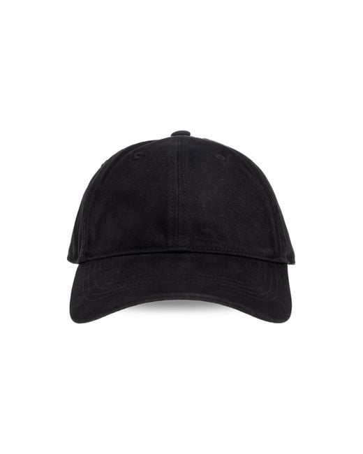 Acne Black Baseball Cap