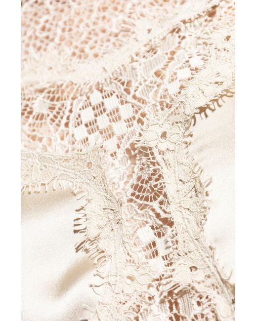 Isabel Marant White Lace Top "Diem"