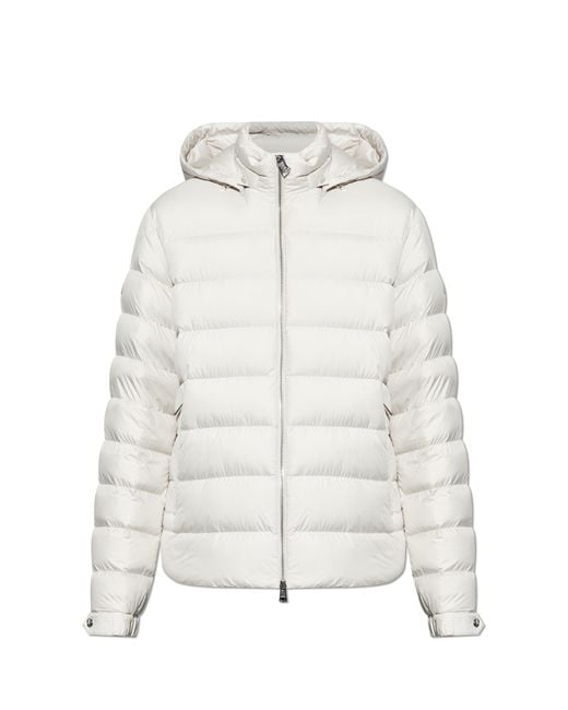 Moncler White Down Jacket "Arneb" for men