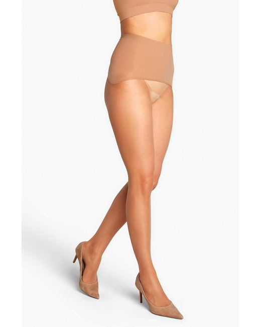 Heist Studios White Tights "The Bare Nude 30"