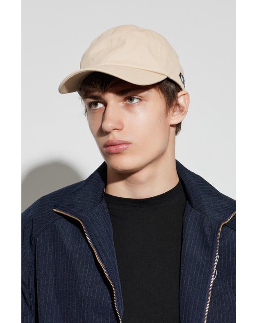 Lanvin Natural Baseball Cap for men