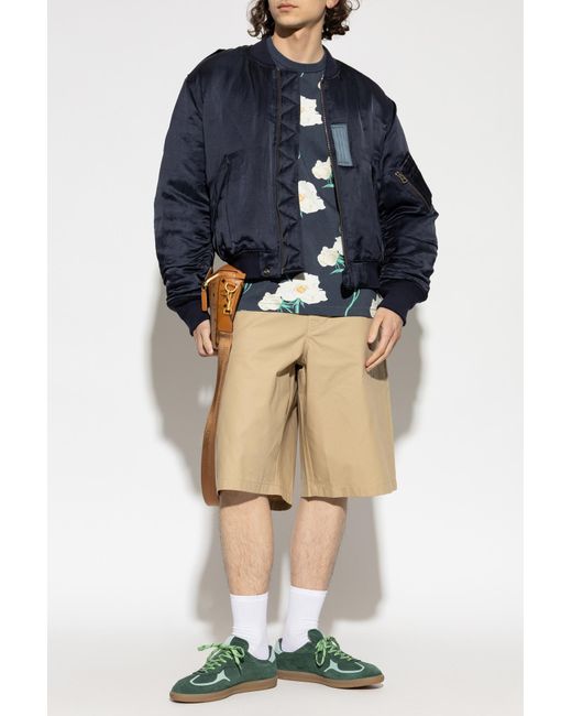 Moschino Natural Cotton Shorts for men