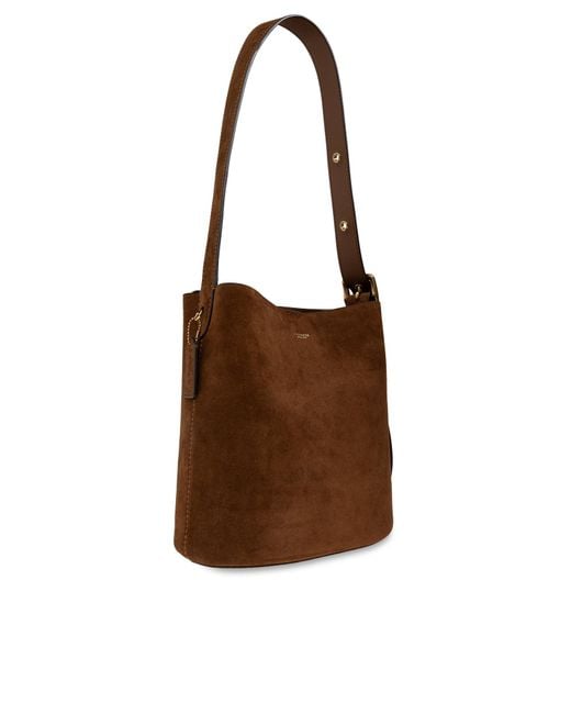COACH Brown "Bleecker" Shoulder Bag