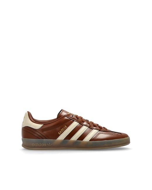 Adidas Originals Brown Gazelle Indoor Sports Shoes for men