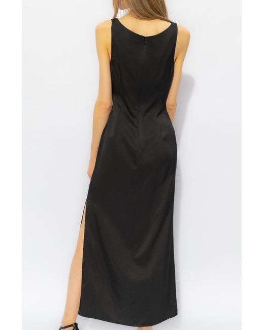 Alexander McQueen Black Strappy Dress
