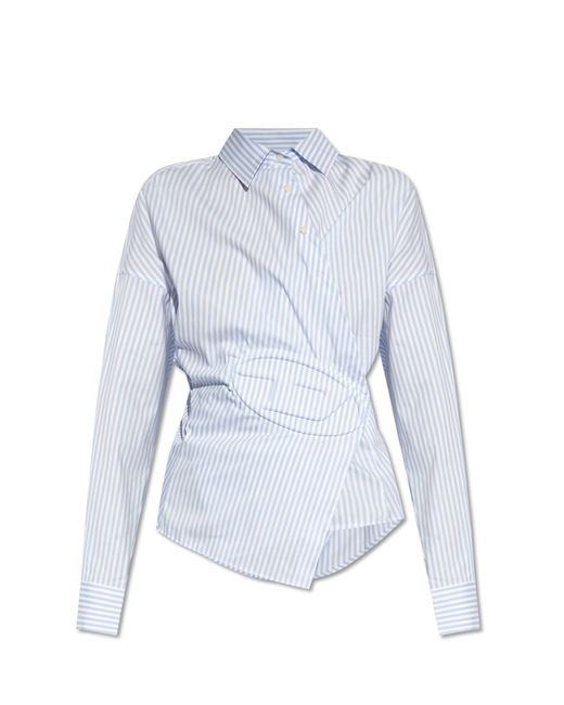 DIESEL Blue 'c-siz-n2' Striped Shirt,