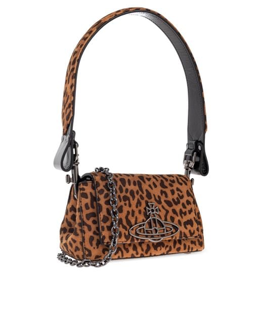 Vivienne Westwood Brown Handbag 'Hazel Small'