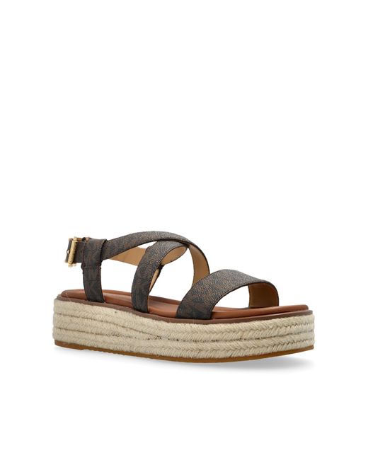 MICHAEL Michael Kors Brown Sandals Lynn
