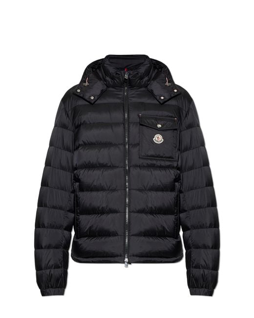 Moncler Black Puffer Jacket 'Verith' for men