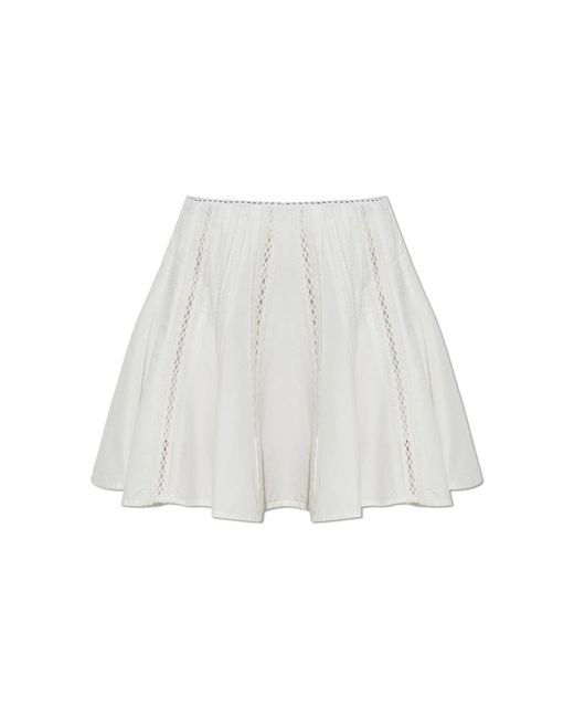 AllSaints White 'Frances' Skirt