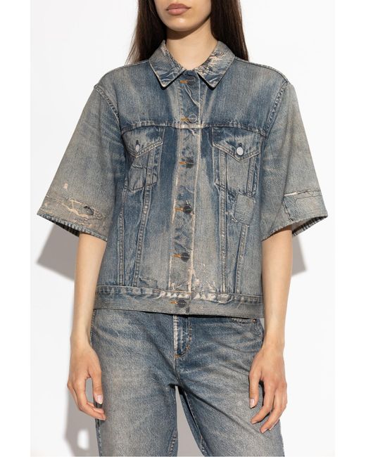 AllSaints Gray Jacket 'Juni'